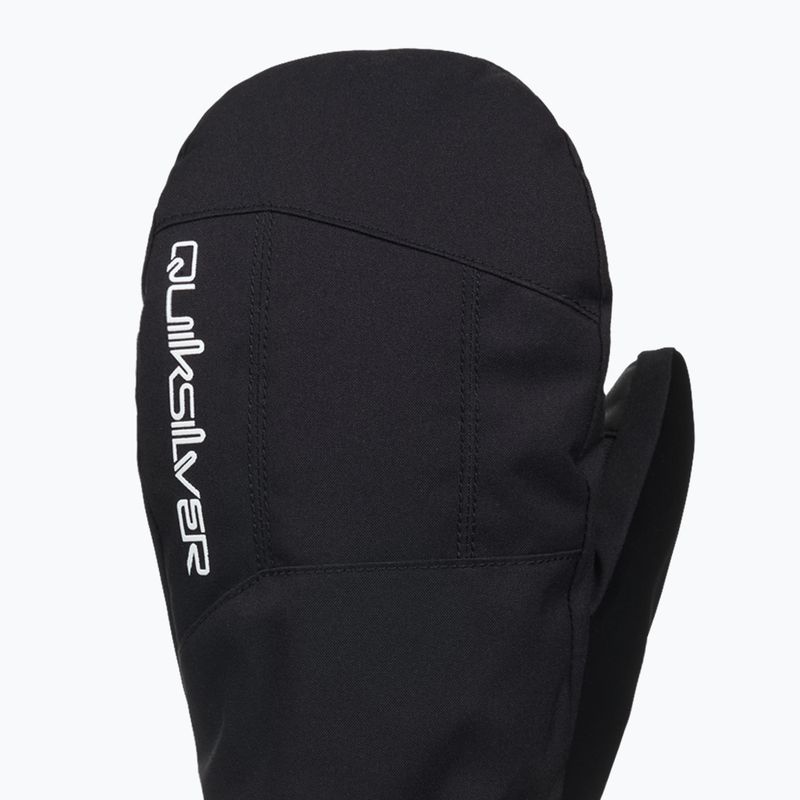 Vyriškos snieglenčių pirštinės Quiksilver Mission Mitt true black 3