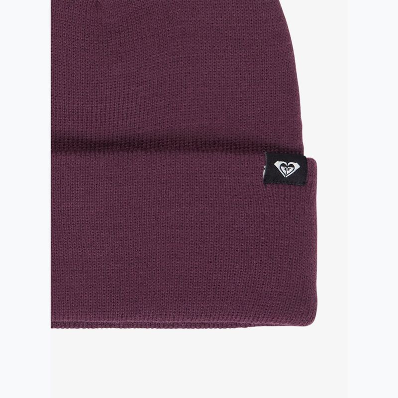 Vaikiška žieminė kepurė ROXY Tropical Snow Beanie blackberry wine 3