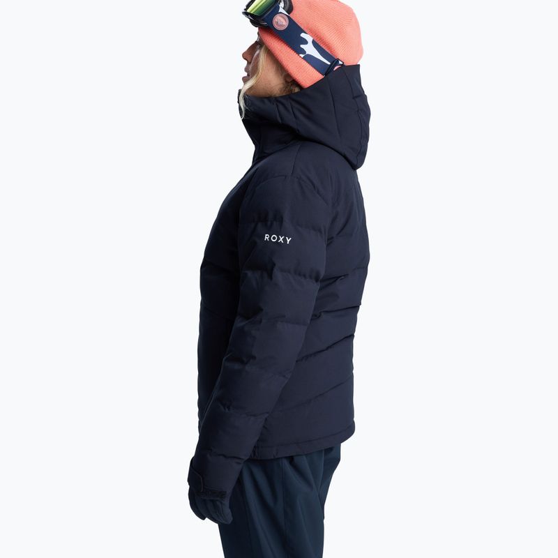 Moteriška snieglenčių striukė ROXY Snowyhill Puffy true black 4