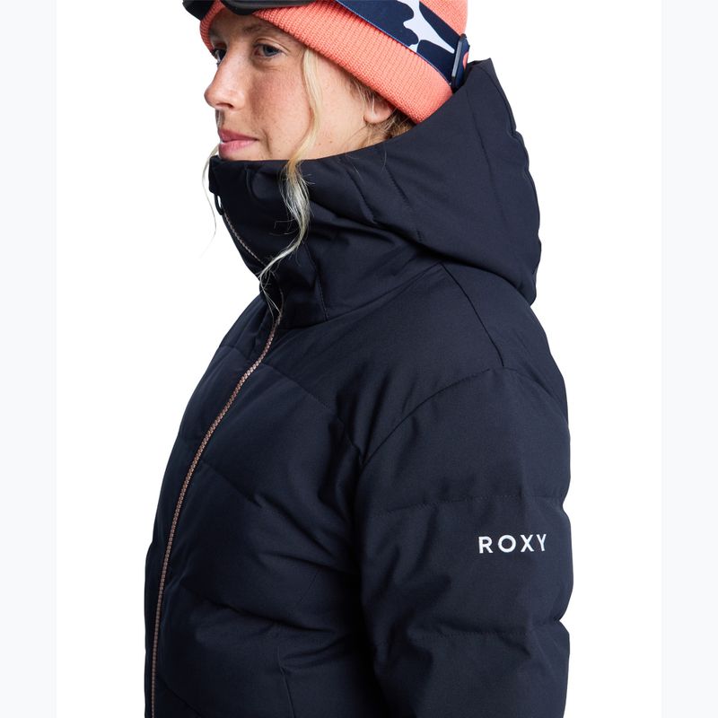 Moteriška snieglenčių striukė ROXY Snowyhill Puffy true black 8