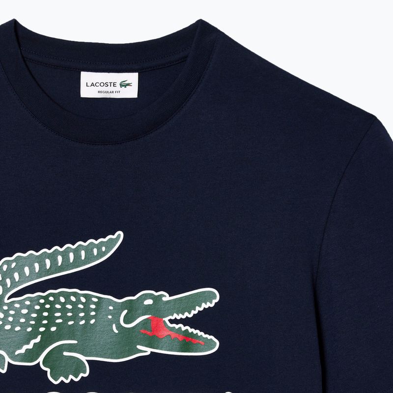 Lacoste vyriški marškinėliai TH1285 navy blue 6