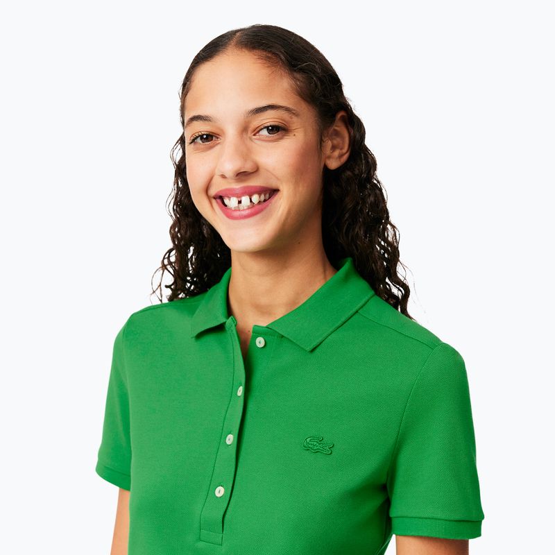 Moteriški polo marškinėliai Lacoste Polo PF5462 calathea 3