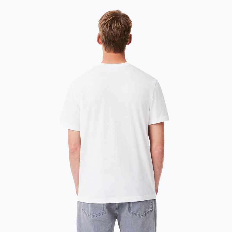 Vyriški marškinėliai Lacoste TH1285 white 2