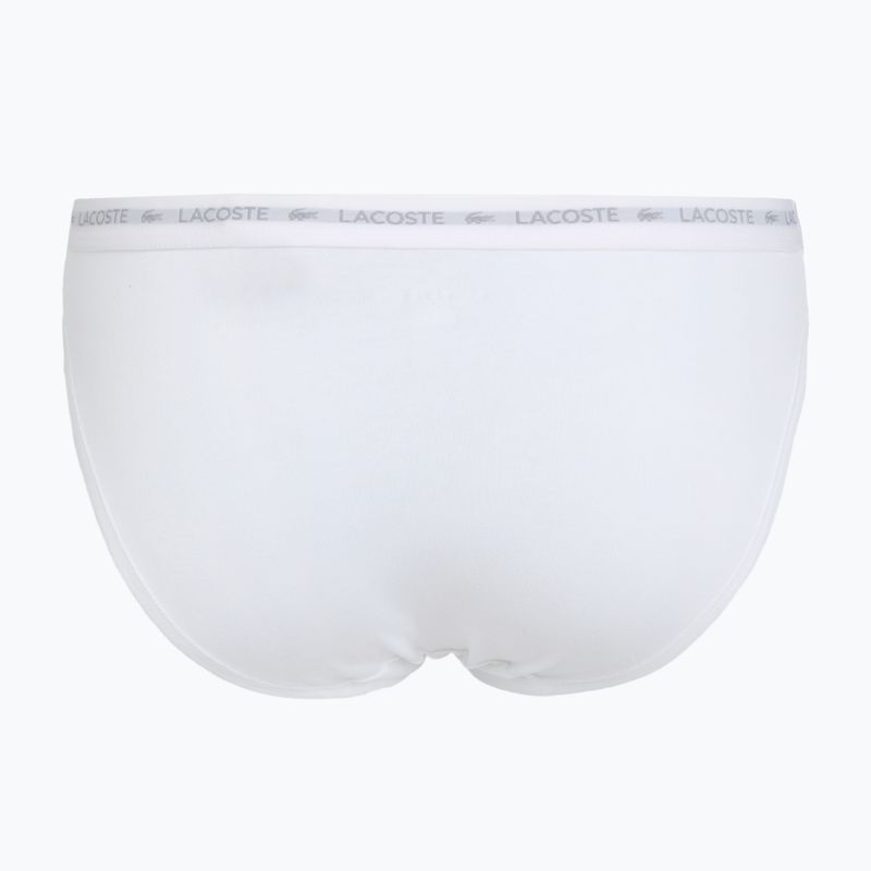 Moteriškos kelnaitės Lacoste 8F1338 3 poros black/white/silver chine 3