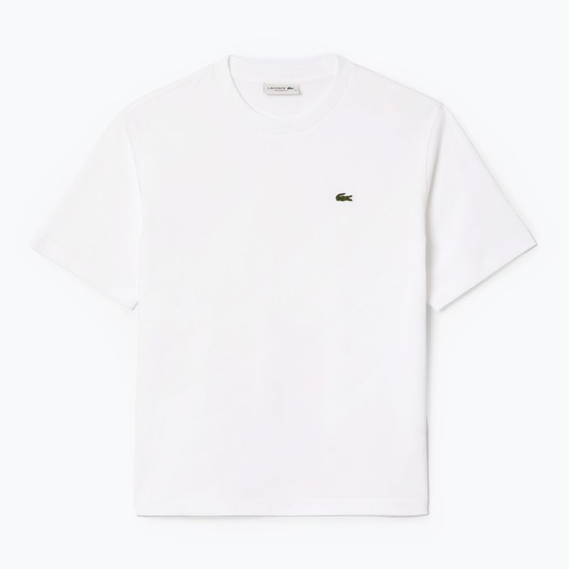 Moteriški marškinėliai Lacoste TF7215 white 4