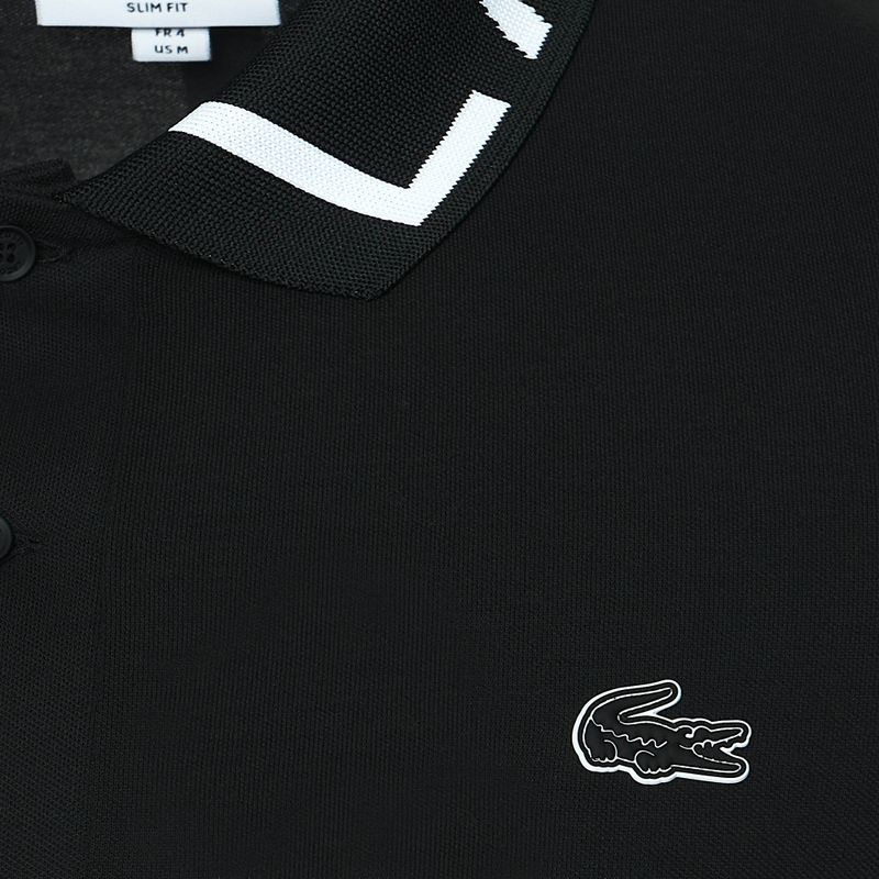 Vyriški polo marškinėliai Lacoste PH7495 black 3