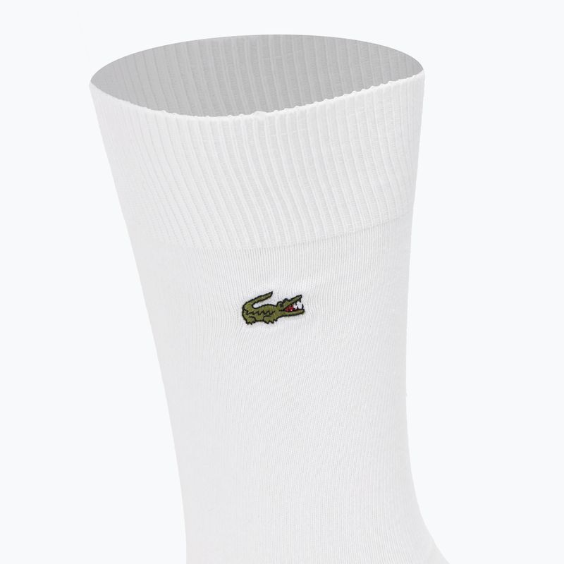 Kojinės Lacoste RA8142 3 poros white 3