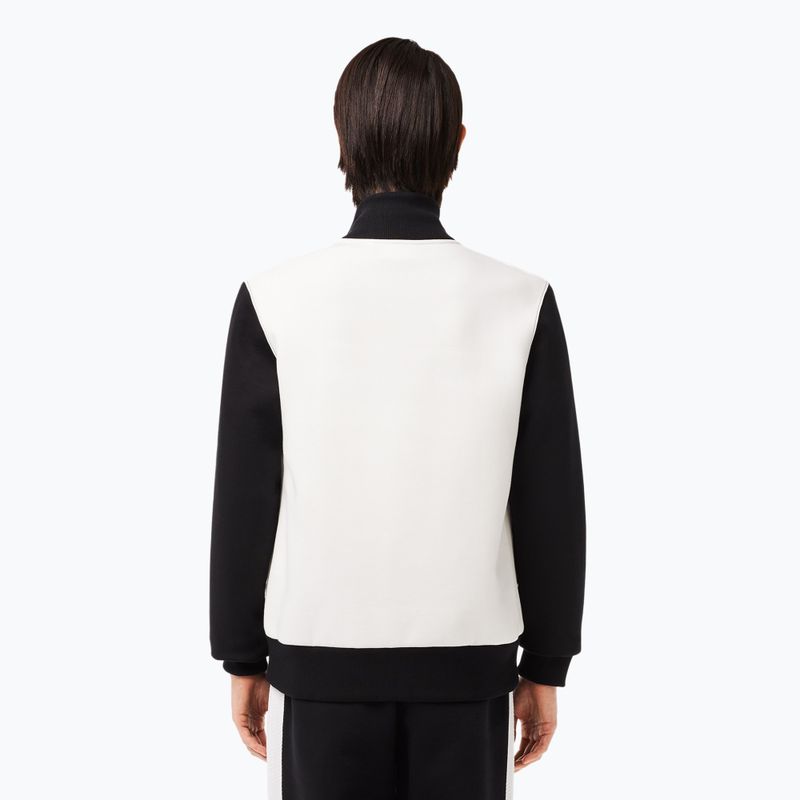 "Lacoste" vyriški SH7490 miltų/juodos spalvos džemperis 2