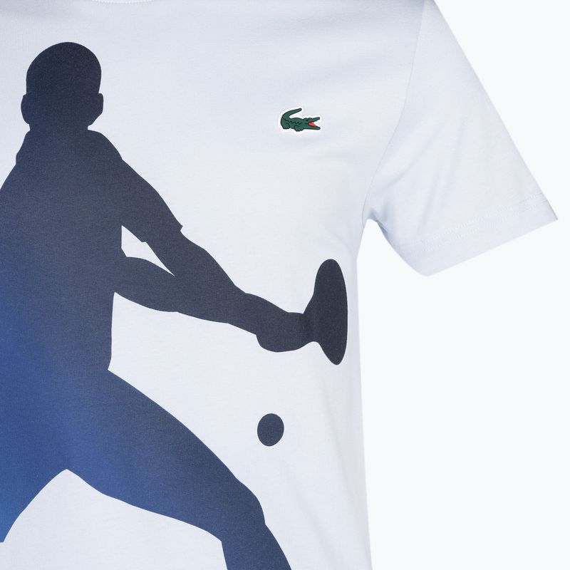 Lacoste Tennis X Novak Djokovic marškinėlių ir kepuraitės rinkinys phoenix blue 3