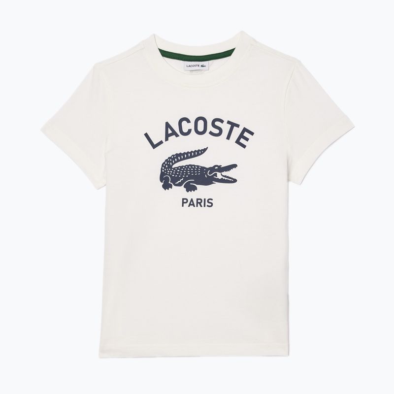 Vaikiški marškinėliai Lacoste TJ3003 flour 5