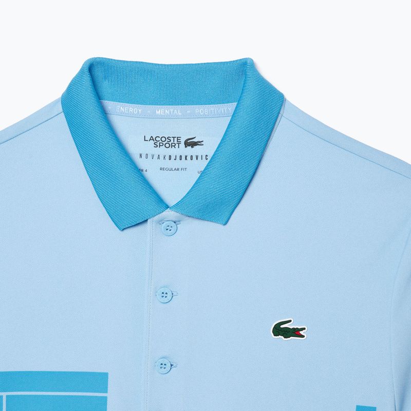 Teniso polo marškinėliai Lacoste Polo DH2568 overview/argentine blue 7