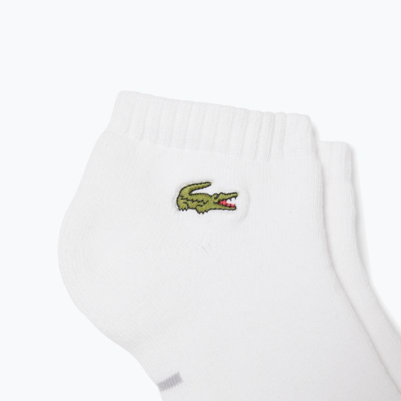 Vyriškos kojinės Lacoste RA2653 2 poros white/white 2