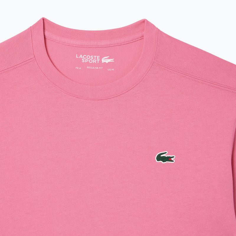 Vyriški marškinėliai Lacoste TH7618 reseda pink 2