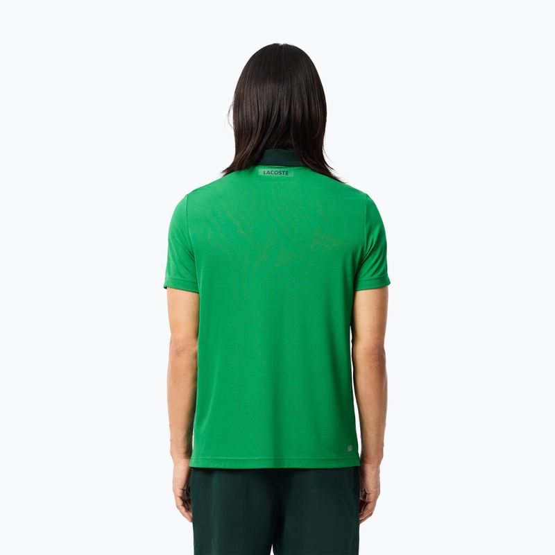 Teniso polo marškinėliai Lacoste Polo DH2568 fluorine green/sinople 2