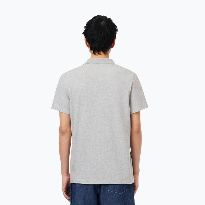 Vyriški polo marškinėliai Lacoste Polo DH5522 silver chine 3