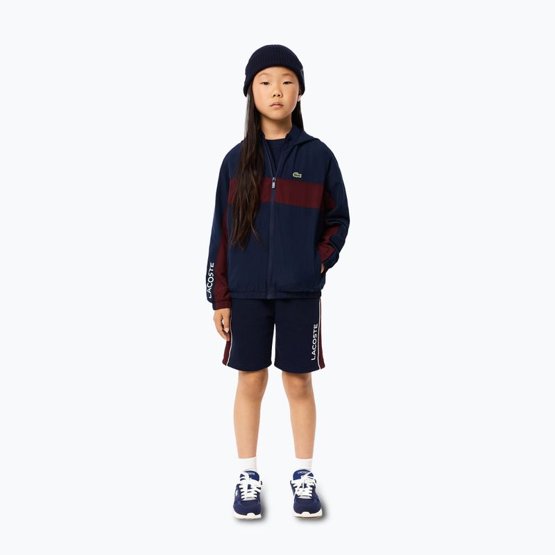 Vaikiška striukė Lacoste BJ2453 navy blue / expresso 2