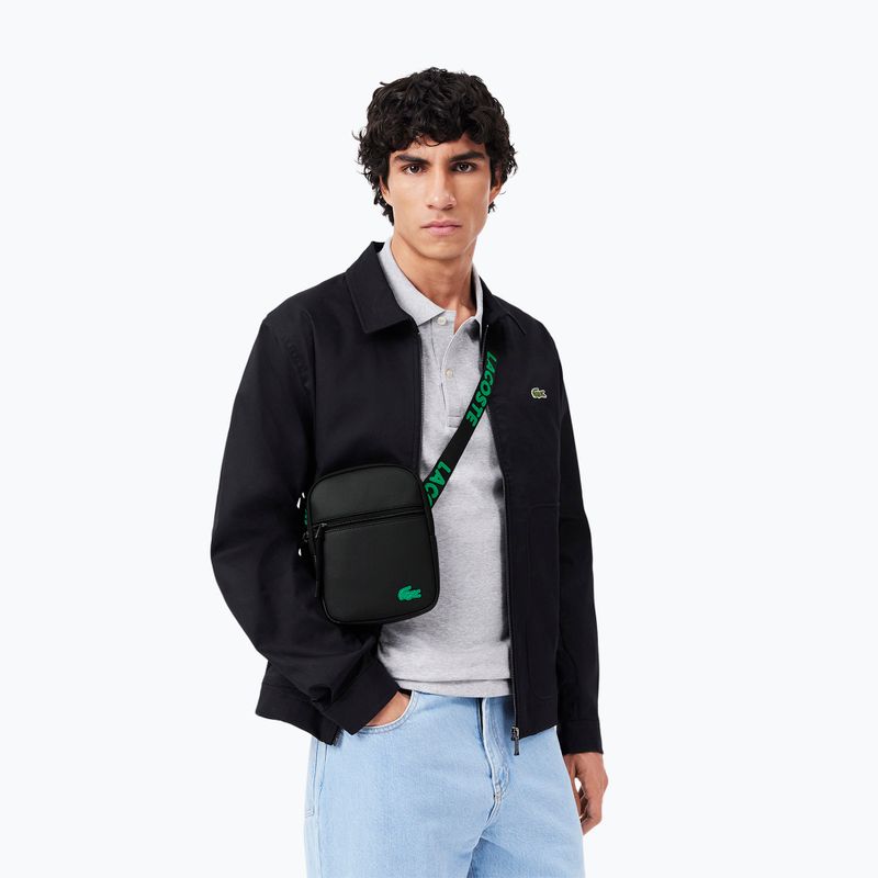 Vyriška rankinė Lacoste NH4679TX jacquard webbing noir 6