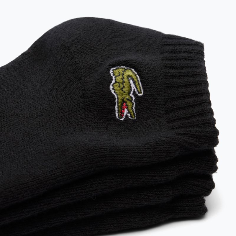 Vyriškos kojinės Lacoste RA2653 2 poros black/black 3