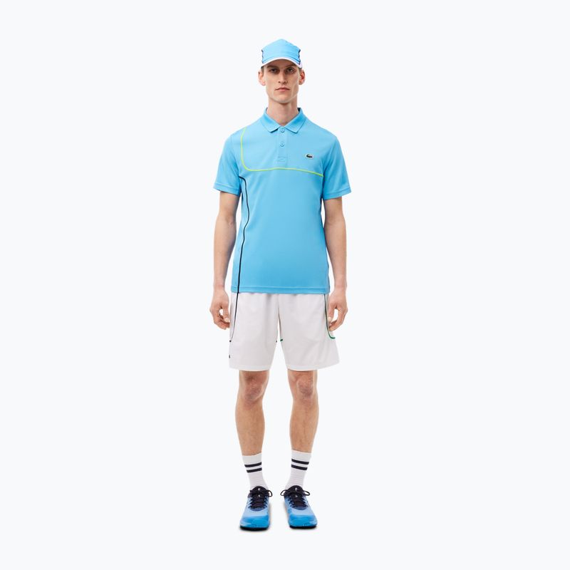 Vyriška kepuraitė su snapeliu Lacoste RK7574 argentine blue/white 5