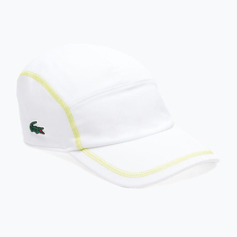 Vyriška kepuraitė su snapeliu Lacoste RK7574 white/white