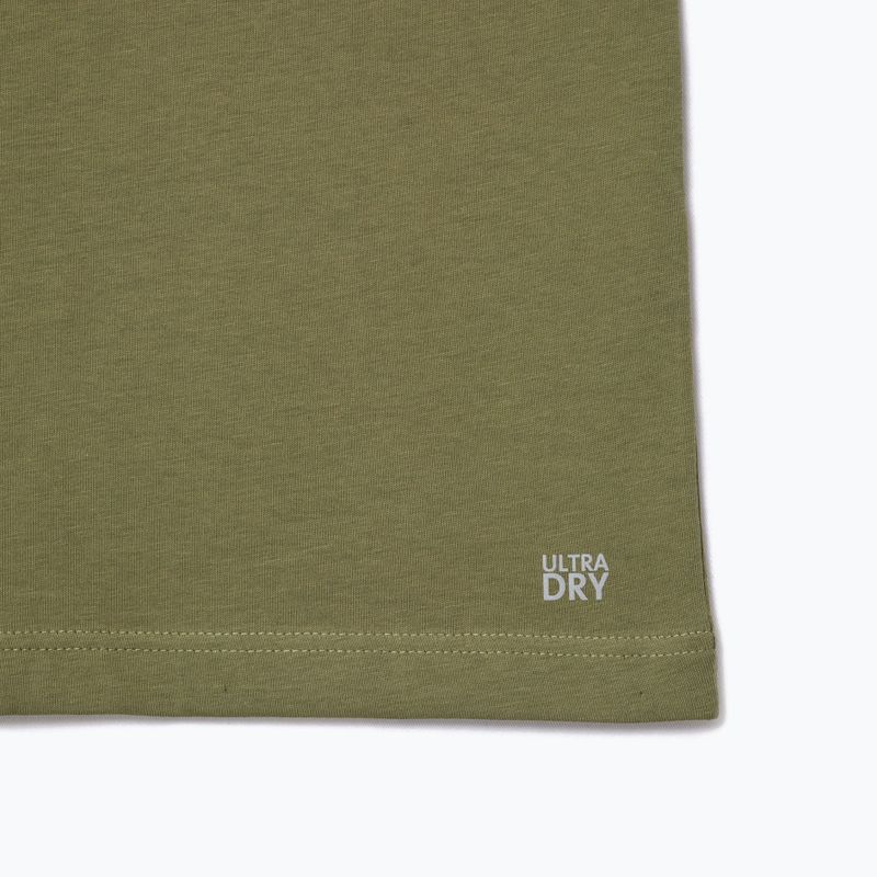 Vyriški marškinėliai Lacoste TH2042 khaki/black 6