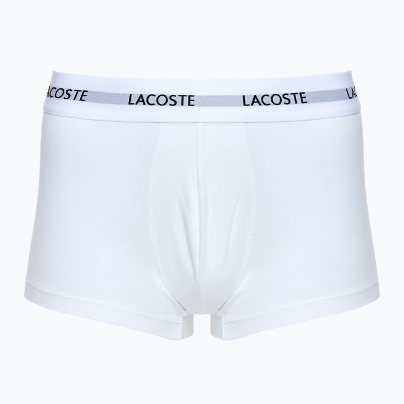 Vyriškos trumpikės Lacoste 5H5150 3 pary black/white/silver chine 2