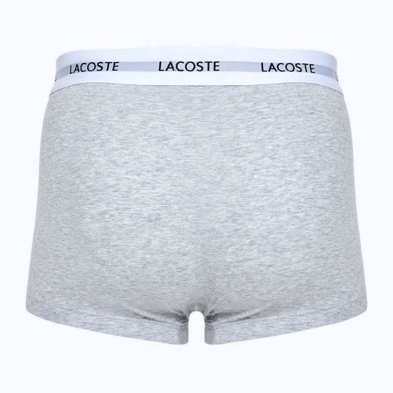 Vyriškos trumpikės Lacoste 5H5150 3 pary black/white/silver chine 5