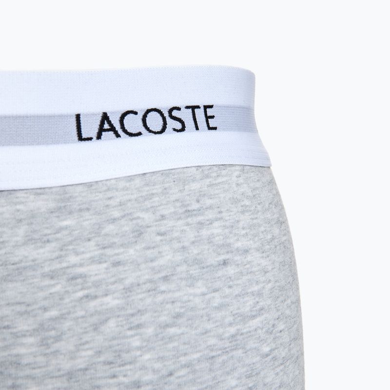 Vyriškos trumpikės Lacoste 5H5150 3 pary black/white/silver chine 6