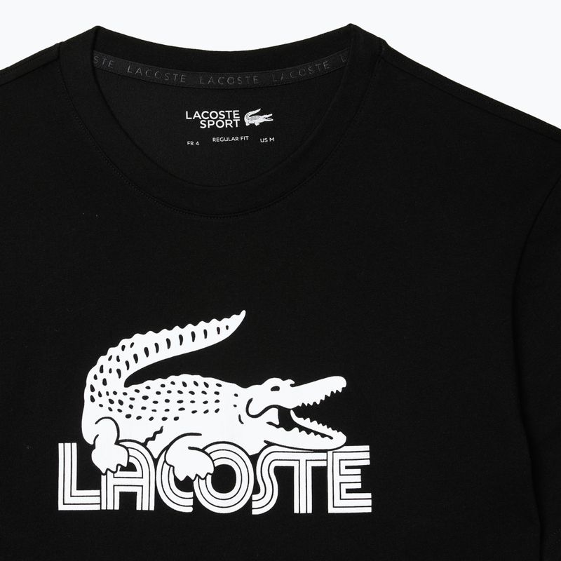 Vyriški marškinėliai Lacoste TH2508 black/white 6