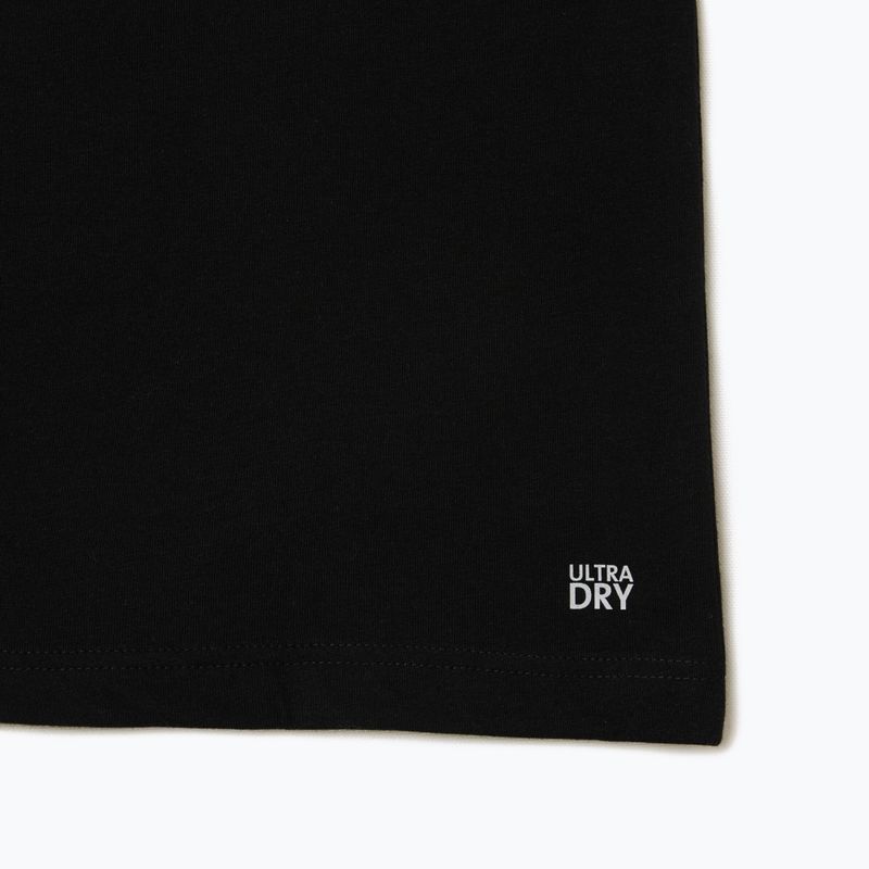 Vyriški marškinėliai Lacoste TH2508 black/white 8