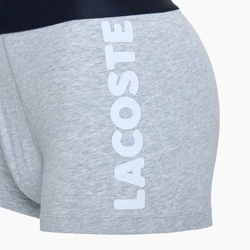Trumpikės Lacoste 5H1803 BCK 3 pary navy blue/silver china/red 4