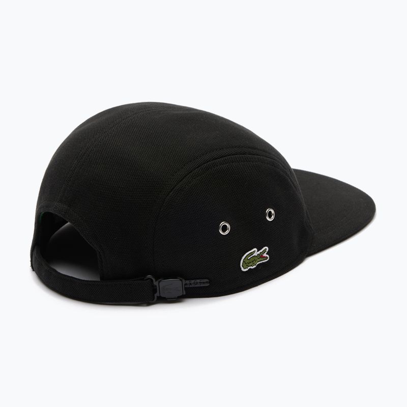 Kepuraitė su snapeliu Lacoste RK0543 black 2