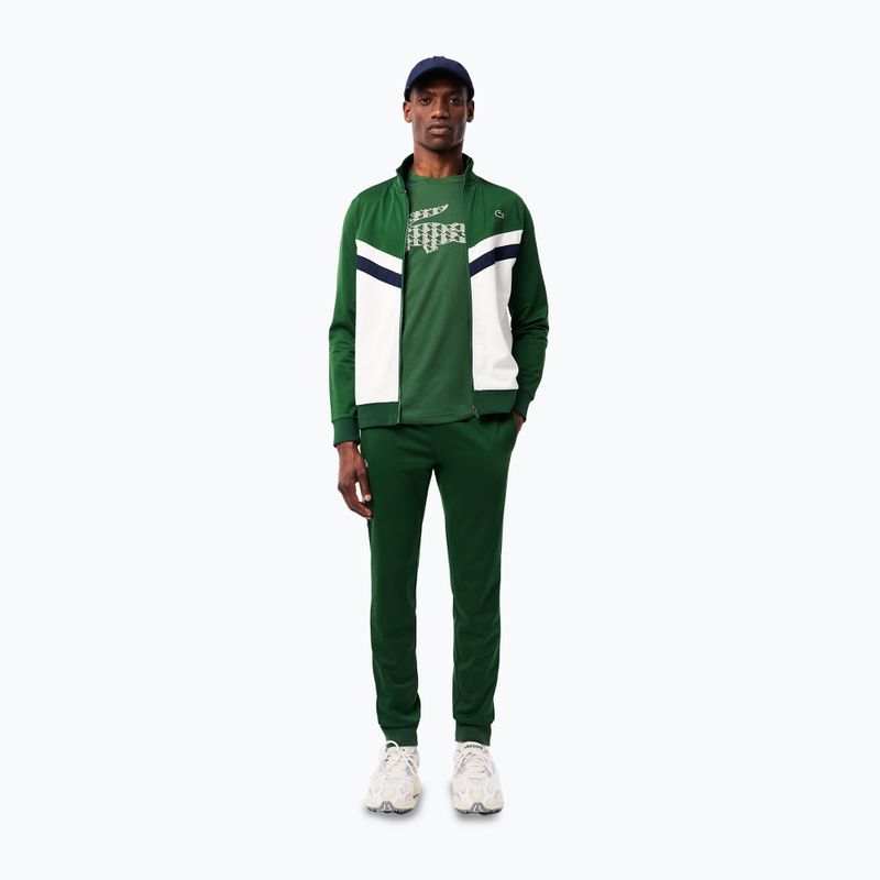 Vyriškas džemperis Lacoste SH2646 green / white / navy blue 2