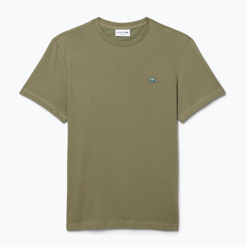 Vyriški marškinėliai Lacoste TH5133 khaki 5
