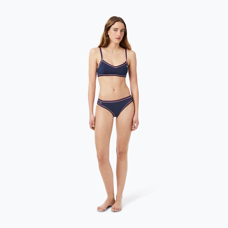 Maudymosi kostiumėlio apačia Lacoste MF9994 navy blue/rill grenadine 5