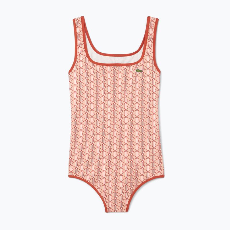 Moteriškas maudymosi kostiumėlis Lacoste MF9608 iberis/latte