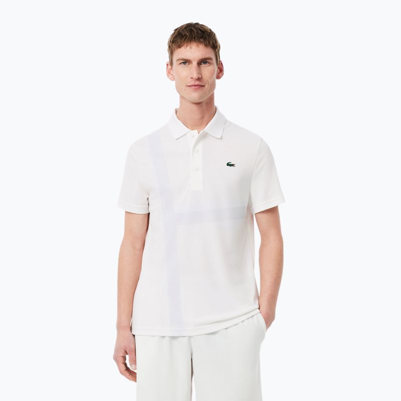 Vyriški teniso marškinėliai Lacoste Polo DH8971 white