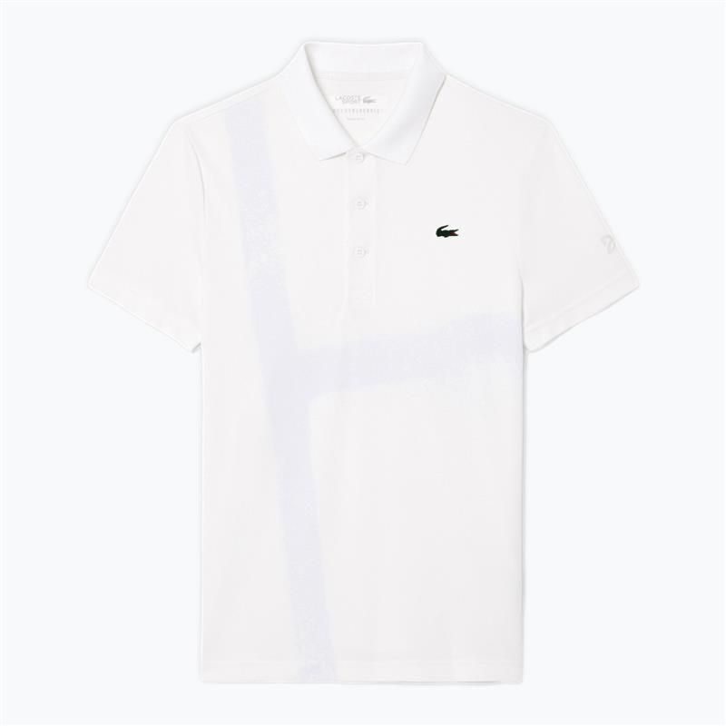 Vyriški teniso marškinėliai Lacoste Polo DH8971 white 5
