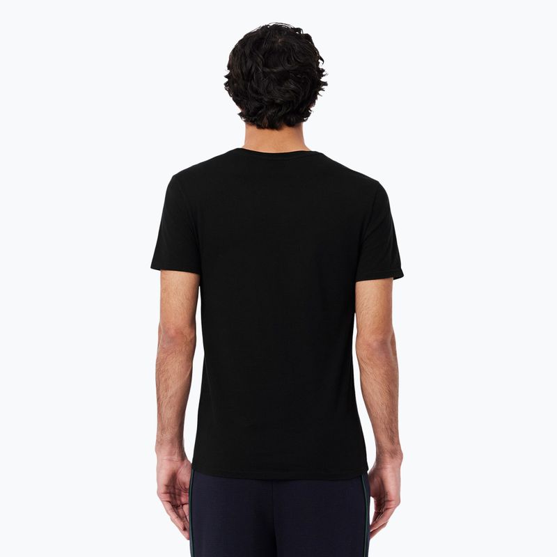 Vyriški marškinėliai Lacoste TH9007 3-pak white/silver chine/black 5