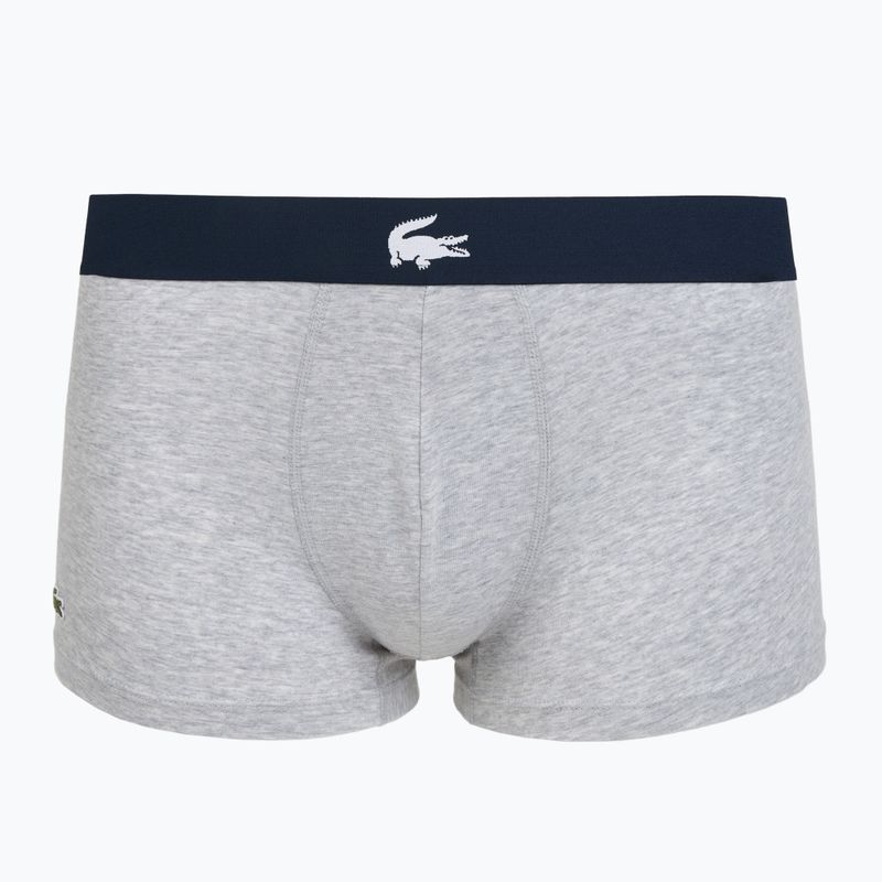 Vyriškos trumpikės Lacoste 5H1291 3-pak navy blue/white/silver ch 2