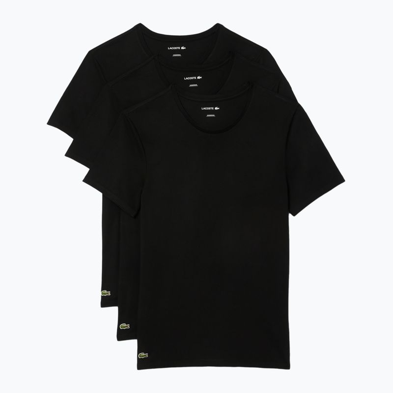 Vyriški marškinėliai Lacoste TH9007 3-pak black 4