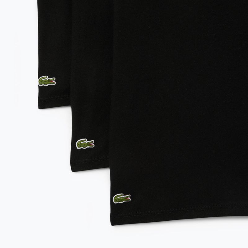 Vyriški marškinėliai Lacoste TH9007 3-pak black 5