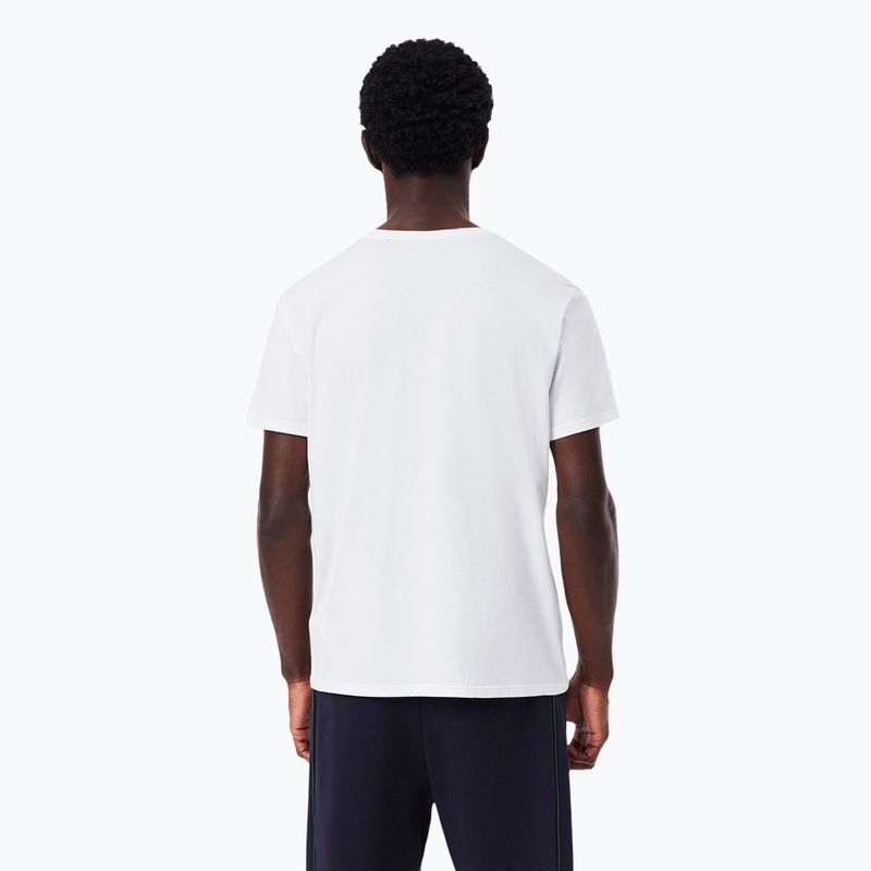 Vyriški marškinėliai Lacoste TH9008 3-pak white 3