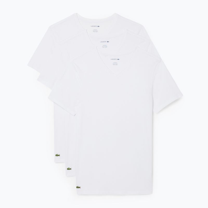 Vyriški marškinėliai Lacoste TH9008 3-pak white 5