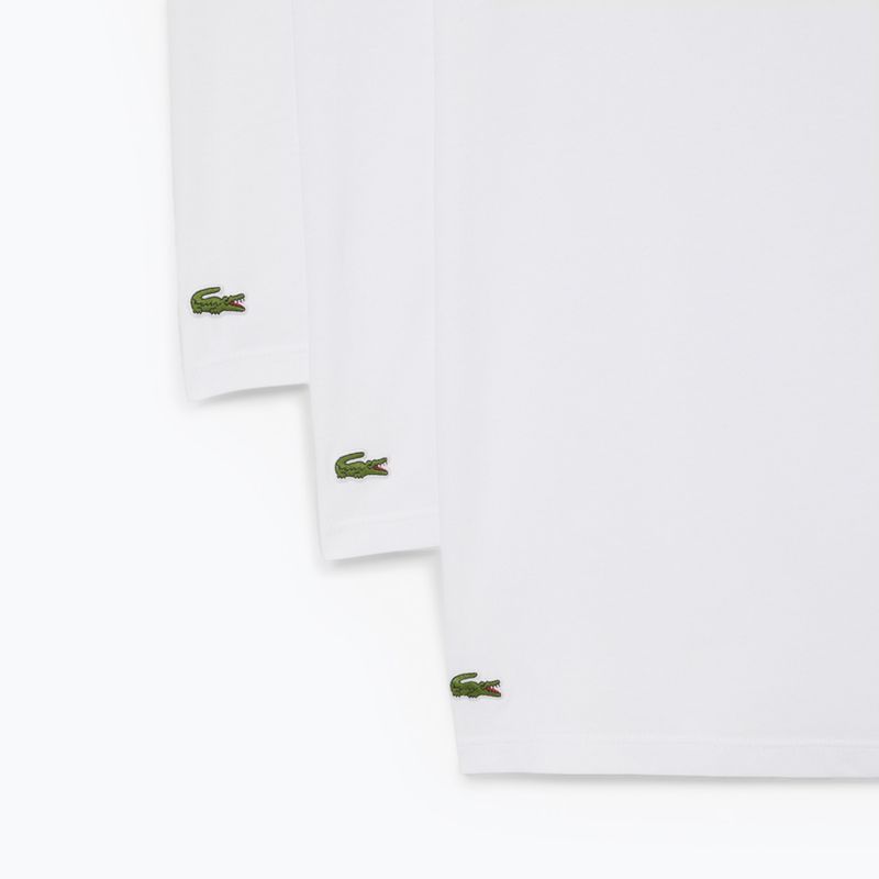 Vyriški marškinėliai Lacoste TH9008 3-pak white 6