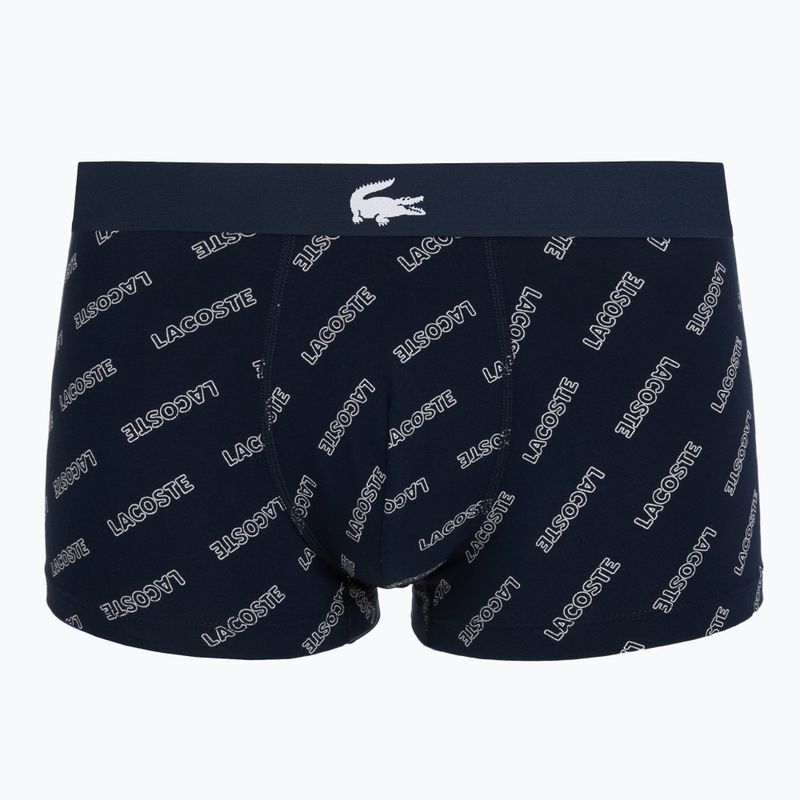 Vyriškos trumpikės Lacoste 5H1288 3-pak navy blue/white/silver ch 6