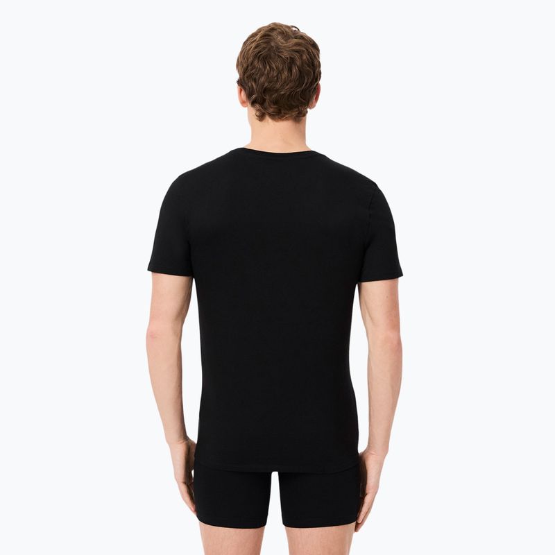 Vyriški marškinėliai Lacoste TH9008 3-pak black 3