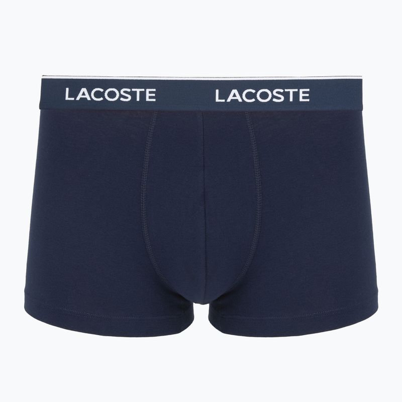 Vyriškos trumpikės Lacoste 5H12997 3 poros navy blue/green/red/navy blue 3