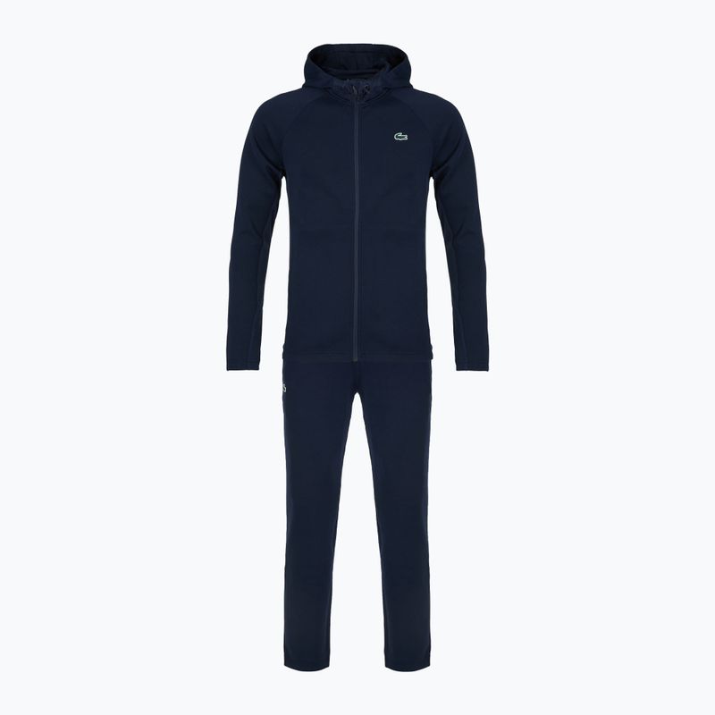 Vyriškas teniso sportinis kostiumas Lacoste WH3108 navy blue/navy blue