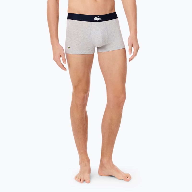 Vyriškos trumpikės Lacoste 5H1291 3-pak navy blue/white/silver ch 4